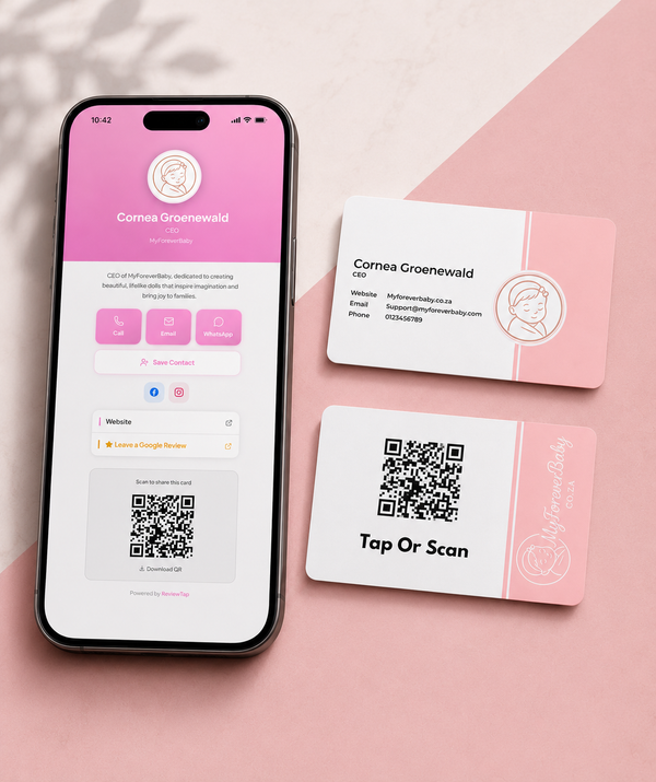 Custom Smart Business Card (QR and NFC)