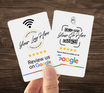 Custom Branded Google Review Card (NFC + QR)