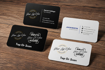 Custom Smart Business Card (QR & NFC Enabled)