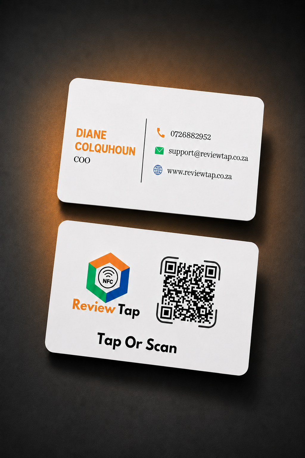 Custom Smart Business Card (QR & NFC Enabled)