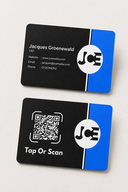 Custom Smart Business Card (QR & NFC Enabled)