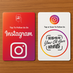 Custom Instagram NFC & QR Cards