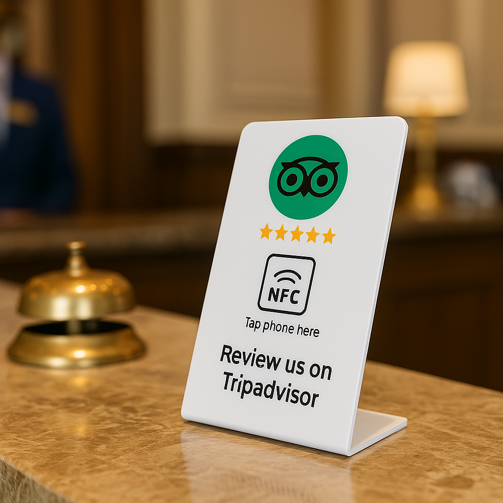 Tripadvisor NFC Stand