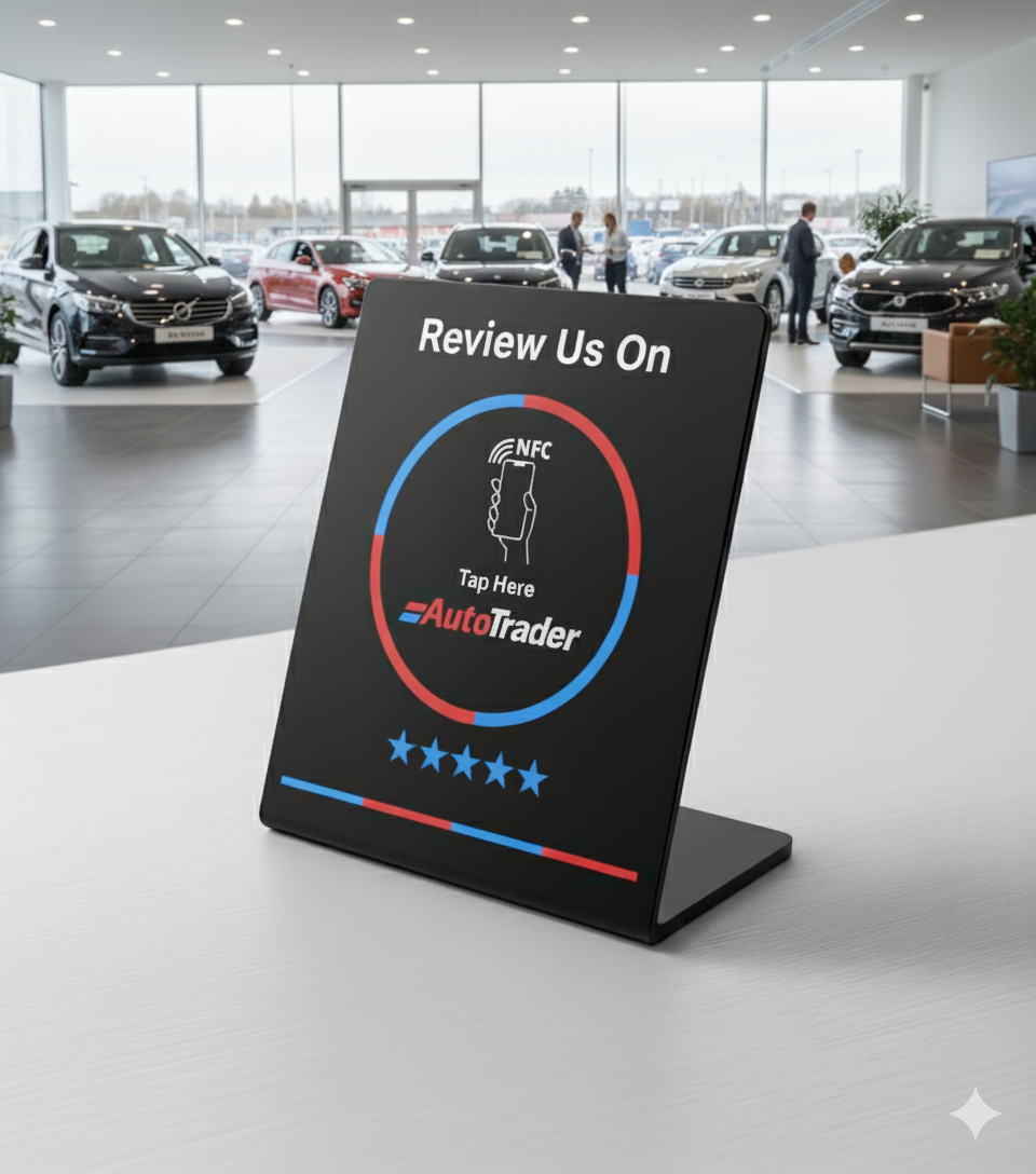 Autotrader NFC Stand