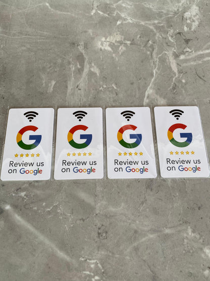 NFC Google Review Card