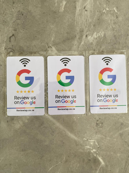 NFC Google Review Card