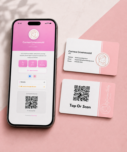 Custom Smart Business Card (QR & NFC Enabled)