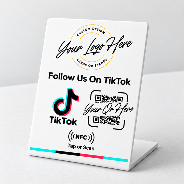 Custom Branded TikTok NFC Stand