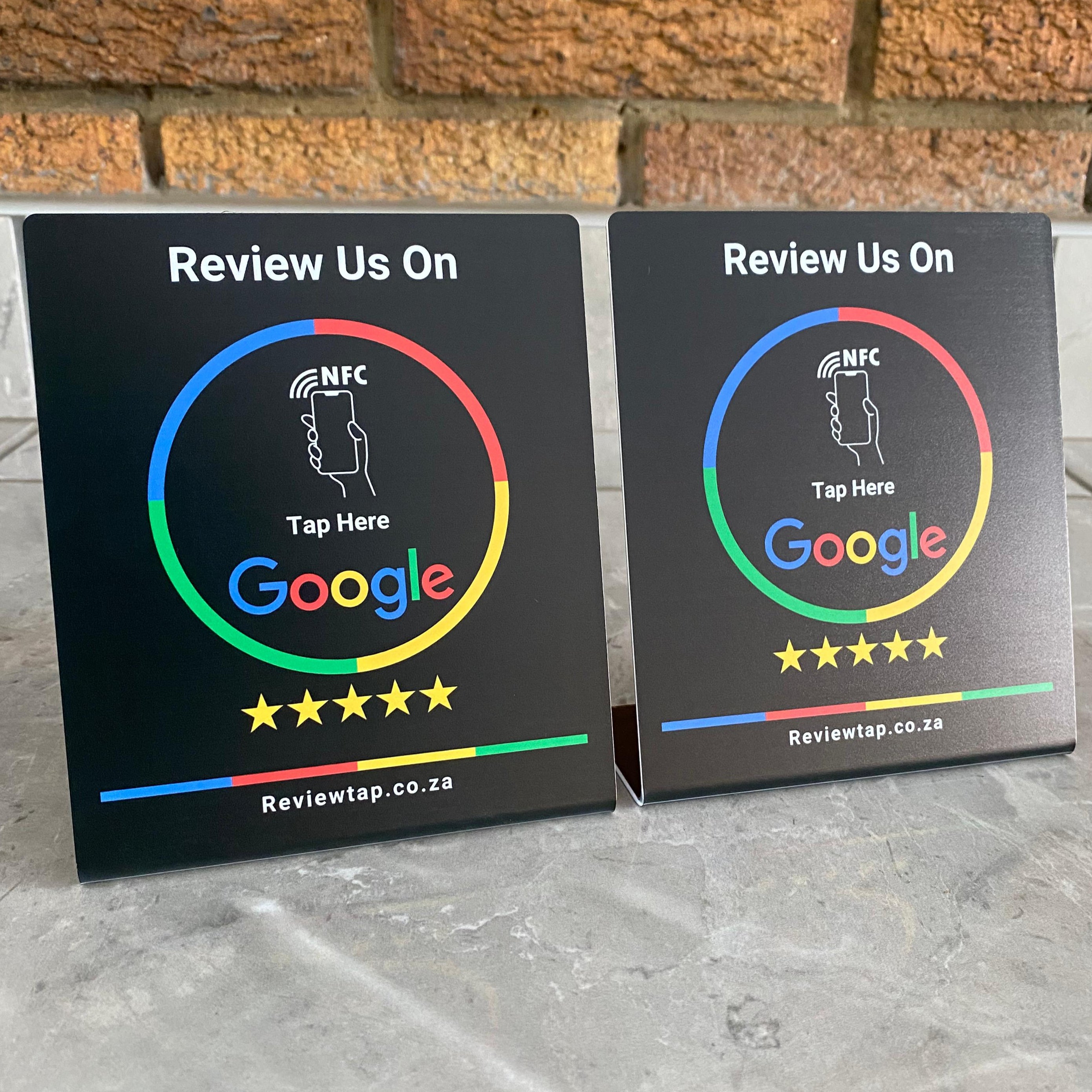 NFC Google Review Stand