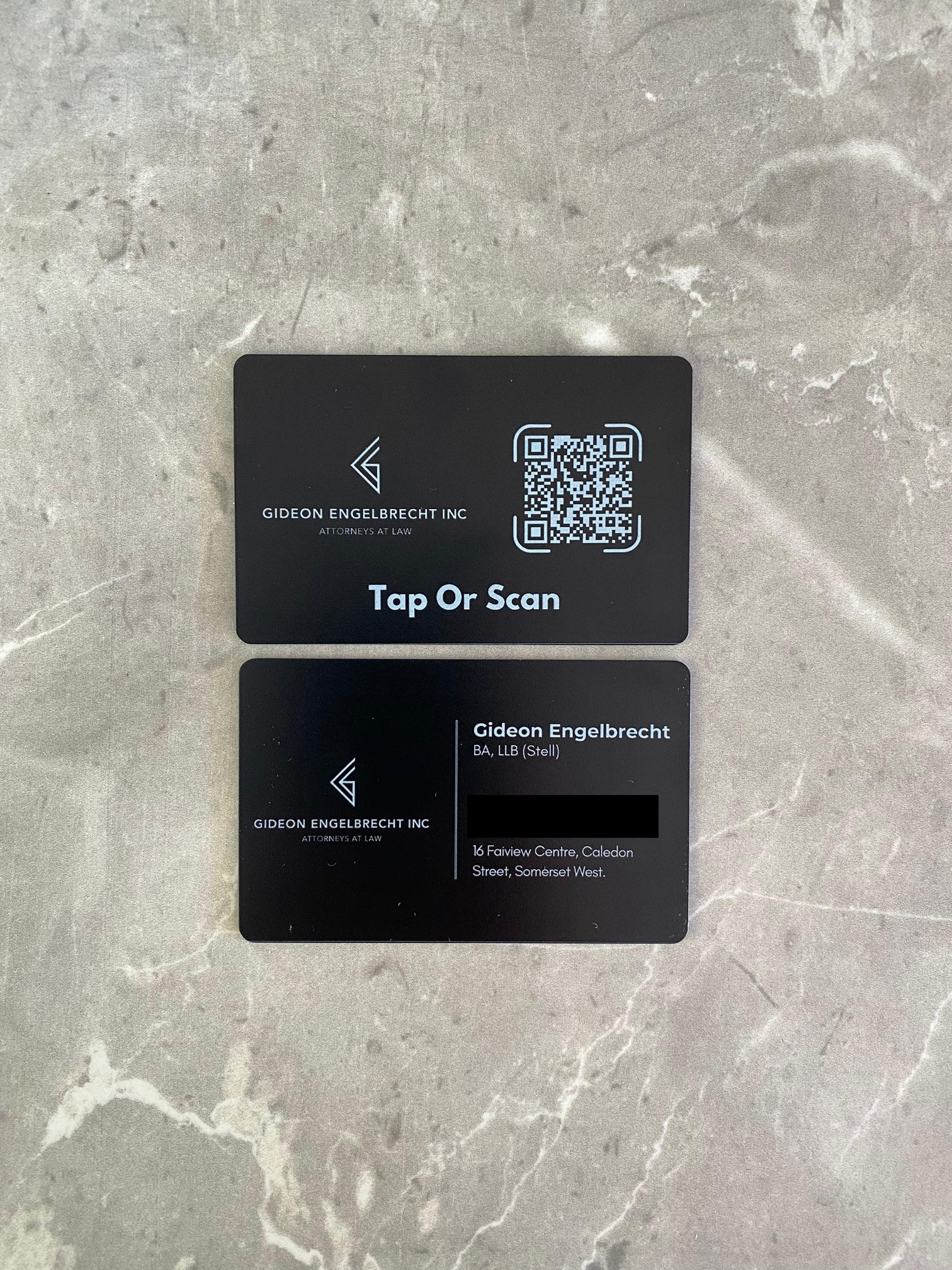 Custom Smart Business Card (QR and NFC)