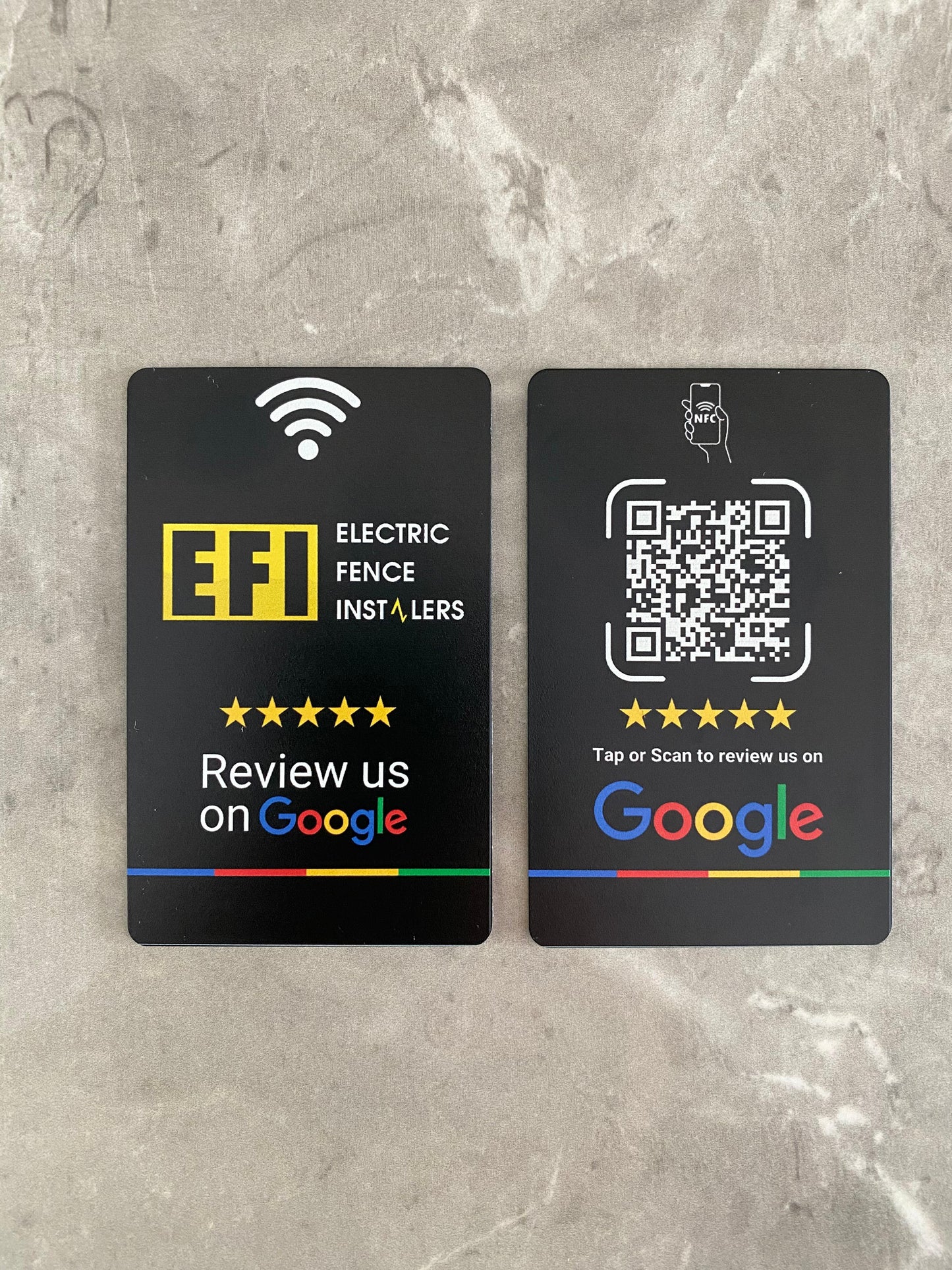 Custom Branded Google Review Card (NFC + QR)