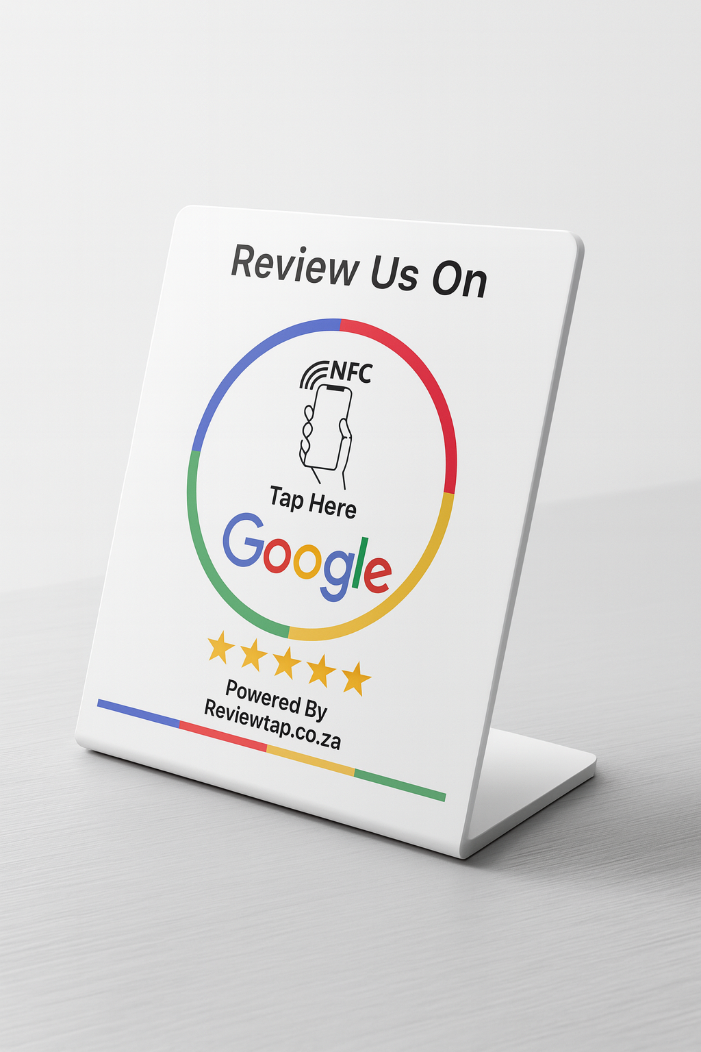 NFC Google Review Stand