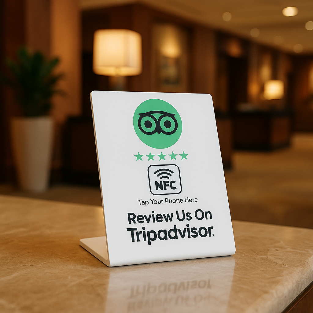 Tripadvisor NFC Stand